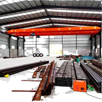 Pont roulant HNTIWIN à prix réduit d'usine, capacité 10 tonnes, hauteur de levage 15 mètres, pour atelier et bobines de fer