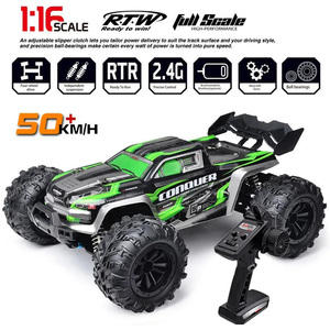 2025 New 2.4G 4WD Quy Mô 1/16 Lớn <span class=keywords><strong>RC</strong></span> Xe Ô Tô 50 Km/h Tốc Độ Cao <span class=keywords><strong>RC</strong></span> Xe Ô Tô Đồ Chơi Cho Bé Trai Off Road Điều Khiển Từ Xa Xe Tải Quái Vật Xe - Product Image 5