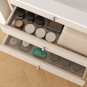 Nouveau design, <span class=keywords><strong>meuble</strong></span>-lavabo <span class=keywords><strong>de</strong></span> <span class=keywords><strong>salle</strong></span> <span class=keywords><strong>de</strong></span> <span class=keywords><strong>bain</strong></span> en contreplaqué étanche, petit, avec vasque à poser et miroir, <span class=keywords><strong>de</strong></span> haute qualité - Product Image 5