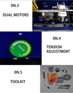 BROPAC PP Belt Strapping Machine Automatic Strapping Machine Width 9/12mm - Product Image 3