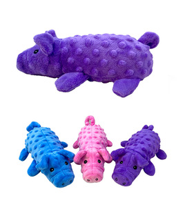 Juguetes para Perros Resistentes a Mordidas, de Alta Calidad, al por Mayor, Juguetes de Peluche con Forma de Cerdito, Lindos y Duraderos, con Sonido - Product Image 3
