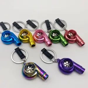 TY Creative Gift Car modified key chain Personality modified Turbo whistle key chain car accessories