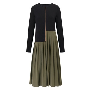 Chic Styles and Comfort in green and black combination dress 2 for Trendy  Women