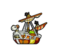 Épinglette en émail d'anime japonais classique