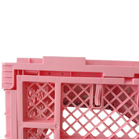 Caisses en plastique empilables de qualité alimentaire à prix avantageux, fabrication chinoise OEM/ODM, pour le stockage des tomates