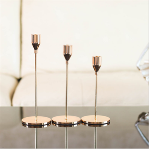 Bougeoirs <span class=keywords><strong>pour</strong></span> bougies chauffe-plat en métal plaqué or - Bougeoirs élégants <span class=keywords><strong>pour</strong></span> la décoration de <span class=keywords><strong>mariage</strong></span>, les centres de table <span class=keywords><strong>pour</strong></span> les dîners, la mise en place de la table - Product Image 4