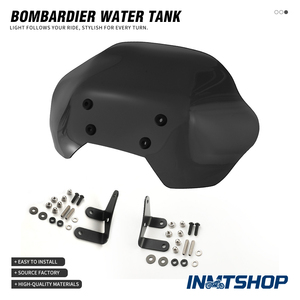 Ventes directes d'usine INMT - Pare-brise avant gris pour <span class=keywords><strong>Bombardier</strong></span> Can-Am Ryker 600 <span class=keywords><strong>900</strong></span> ATV, accessoire de pare-brise avant - Product Image 2