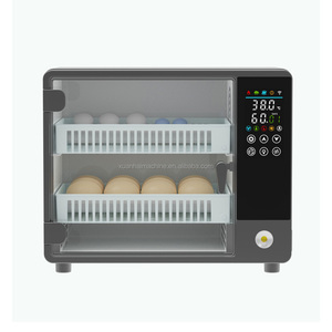 Automatico intelligente Touch a 24 100 di capacità incubatori di uova a rulli di quaglia di pollo macchina da cova per uso domestico AC 220V - Product Image 3