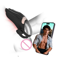 Meistverkaufter Palm APP-gesteuerter Vibrations-Penisring Vibrator zur Klitorisstimulation für Frauen Erotikprodukt zum Flirten