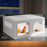 Hot Deal Luxe Nouveau Écologique Intégré Chambre Salle À Manger Salle De Bains PP Pratique Intérieur Pet Petit Appartement Maison
