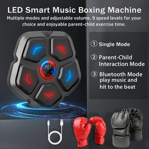 Music Boxing Machine Electronic Boxing Target Wall Mounted Music <strong>Smart</strong> Boxing Target Equipment <strong>Smart</strong> <strong>Game</strong> for Adults Kids - Product Image 3