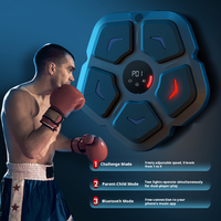 Machine d'entraînement de boxe murale intelligente QIDIAN Q527 Light Fight Music Boxing avec cible lumineuse, Bluetooth et matériau PU – Vente en gros