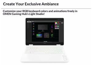 Portátil para Juegos HP <span class=keywords><strong>OMEN</strong></span> 11 de Edición Limitada, Blanco, de 16 Pulgadas, CPU Core I9-14900HX, 16 GB/<span class=keywords><strong>32</strong></span> GB de RAM, 512 GB/1 TB SSD, RTX5070-8G, Pantalla 2.5K QHD de 240 Hz - Product Image 6