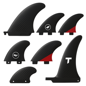 Ensemble de planche de surf en fibre de carbone haute Performance <span class=keywords><strong>ailerons</strong></span> flexibles Twin/Thruster/<span class=keywords><strong>FCS</strong></span>/Futures pour Shortboard Longboard Soft Top SUP - Product Image 1