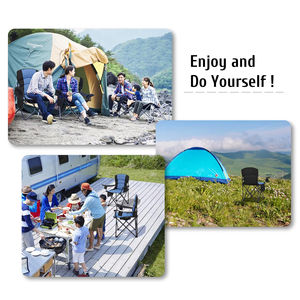 Cadeira de Camping Dobrável de Luxo para Adultos, Portátil, de Alta Qualidade, para Caminhadas e Pesca - Product Image 6