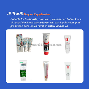 Machine à sceller les tubes en plastique ultrasonique à entraînement pneumatique 20kHz opération facile création à la main pour l'emballage de boissons et de dentifrice - Product Image 5