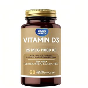 Tabletas de Vitamina D3 con Vitaminas y Minerales Complejos OEM - Product Image 2