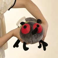 Peluche Moustique Mignon, Jouet en Peluche Doux, Poupée Insecte Réaliste et Amusante pour Enfants, Décoration Originale pour la Maison et les Fêtes