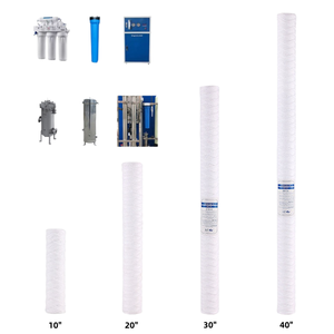 <span class=keywords><strong>Cartucho</strong></span> de Filtro de Hilo Enrollado de Alta Capacidad de 10, 20 y 40 Pulgadas para Pre-Filtración de Aguas Residuales y Agua de Río con Alta Turbidez - Product Image 6