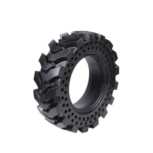 थोक औद्योगिक उच्च गुणवत्ता वाले काले रबर टायर H30*10-16 फोर्कलिफ्ट सॉलिड टायर