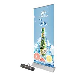 Soporte de Banner retráctil para publicidad, Base amplia, pantalla extraíble, gran calidad, enrollable - Product Image 3