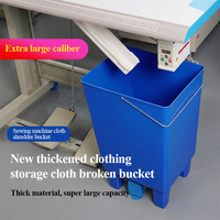 Pièces détachées pour machine à coudre : Bac à poussière pour machines surjeteuses, à tisser et à point noué, pour déchets textiles
