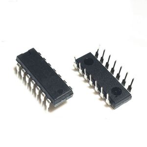 ชิปลอจิกอินเวอร์เตอร์หกตัวแบบดั้งเดิม DIP CD4069UBE PDIP-14 - Product Image 1