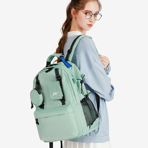 Sac à dos décontracté pour étudiants, grande capacité, multicolore, imperméable, fermeture éclair, doublure en polyester pour adolescents (filles et garçons) - Product Image 6
