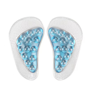 Semelles orthopédiques en gel PU pour fasciite plantaire, soutien de la voûte plantaire, soulagement de la douleur, pour pieds plats, pour adultes et enfants - Product Image 2