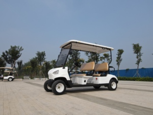 Productos Más Vendidos, Carro de Golf Utilitario de Cuatro Plazas con Caja, Autonomía de 70-110 km, Velocidad de 30 km/h, en Oferta - Product Image 6