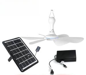 YD0651 5W 10W 420mm小型2025年優先急送USBソーラー充電式ファン屋外ミニソーラー天井ファン - Product Image 4