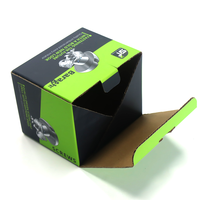 Boîte de papier kraft avec logo personnalisé emballage de stockage mat pour imprimante UV pour accessoires de vis