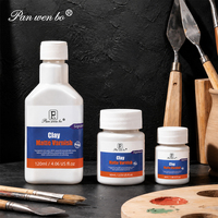 Vernis Acrylique Transparent Non Toxique pour Peinture Acrylique, Finition Mate pour Argile, Bois, Verre, Métal, Plastique, Toile, Peinture sur Pierre