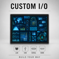 Computadora Industrial con Panel Táctil HMI YCT, Intel I3/I5/I7, 16GB RAM DDR3, Pantalla HUD para Centro de Datos