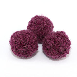 20 millimetri 2 centimetri di Fabbrica Direttamente di Vendita Colorato Teddy Pompon Mini Gioielli Ricci Palla Pompon - Product Image 6