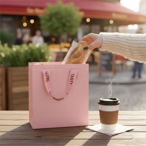 กระเป๋าเก็บความร้อนสำหรับกาแฟแบบไม่ทอ ยี่ห้อ OEM ODM พร้อมซับในอะลูมิเนียมฟอยล์ - Product Image 2