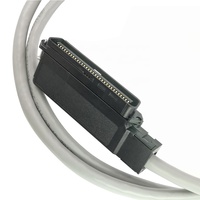 Câble RJ21 assemblé 50/64 broches femelle mâle vers 50/64 broches mâle femelle, connecteur Cat 3 25pr 32pr, câble télécom PBX avec connecteur IDC Champ