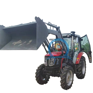 Tractor agrícola con cargador frontal, retroexcavadora, pala, rueda, tractor, granja usada <span class=keywords><strong>para</strong></span> la venta - Product Image 2