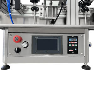 Machine de capsulage pneumatique automatique, diamètre de bouteille de 20mm, entraînée par moteur pour bouteilles chimiques, prise européenne 220V - Product Image 3