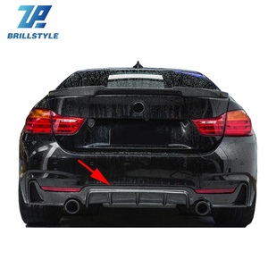 Fiber De carbone 4 Série <span class=keywords><strong>435i</strong></span> Voiture Pare-chocs Arrière Diffuseur Becquet Pour F32 F33 F36 M Sport 2014-2017 - Product Image 1