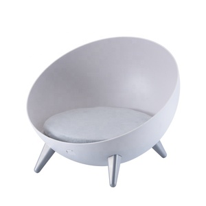 Lit d'usine universel et durable avec support, nid hémisphérique pour petits animaux, hamac-lit amovible et lavable - Product Image 2