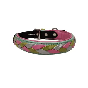 Indian Supplier Pet Product Accessories Leather Roller Dog Collar for Dog Neck Available at Best Price from India