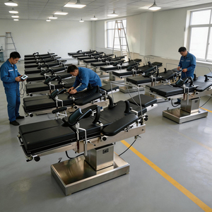 Mesa de Operaciones Quirúrgicas Electrohidráulica, Cama de Operaciones Médicas con Superficie de Fibra de Carbono para Cirugía General y <span class=keywords><strong>Ortopedia</strong></span> - Product Image 2