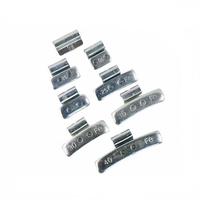 Nouveaux poids d'équilibrage de roue à clipser en zinc ou en fer 5-60g