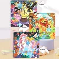 Puzzle Magnetik Blok Besar 3-in-1 untuk Anak, Mainan Edukasi Lipat untuk Pembelajaran Dini dan Pengembangan Otak