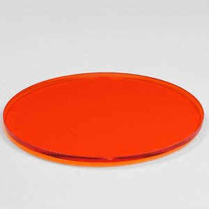 Impression personnalisée, plaque de nom en lucite de 5 mm d'épaisseur, découpe au laser, disque rond en perspex, cercle rond en acrylique transparent - Product Image 2