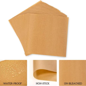 Palettes en papier kraft biodégradables, écologiques et recyclables personnalisées en gros, papier anti-graisse de qualité alimentaire pour hamburgers - Product Image 6