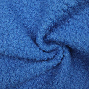 All'ingrosso tessuti tessili riccio italiano Boucle tessuto 100% poliestere spazzolato in pile tessuto a maglia per le donne <span class=keywords><strong>cappotto</strong></span> - Product Image 3