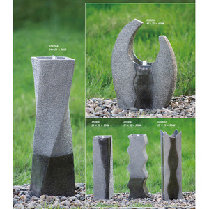 Statue de <span class=keywords><strong>Bouddha</strong></span> en pierre de fibre de <span class=keywords><strong>grande</strong></span> taille pour la décoration extérieure, <span class=keywords><strong>fontaine</strong></span> d'eau - Product Image 4