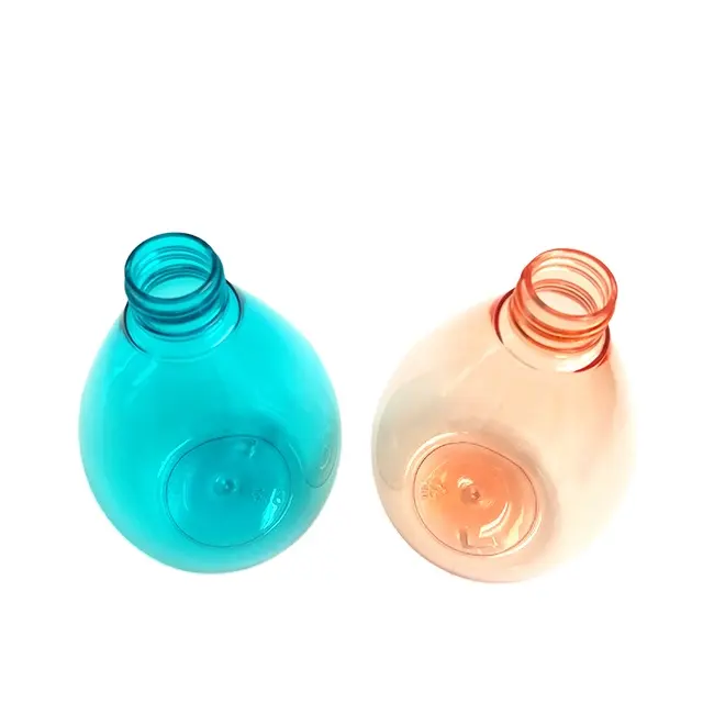 Pet plastic fles traan flessen, waterdruppel vormige fles water